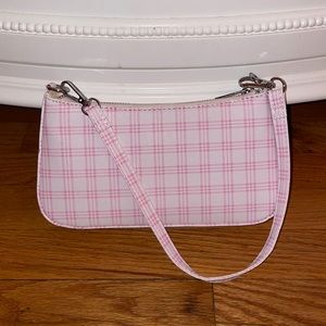 Pink and white baguette